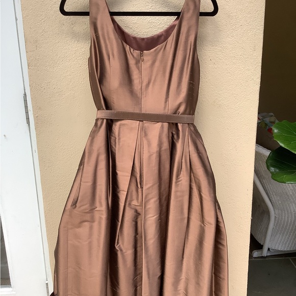 Eliza J brown taffeta party/wedding/prom dress - Picture 9 of 10